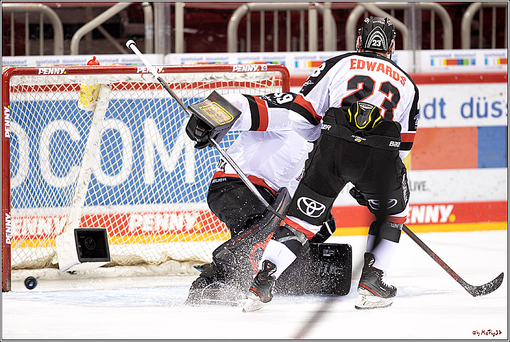 PENNY DEL; Duesseldorfer EG - Koelner Haie; Duesseldorf, 23.01.2022